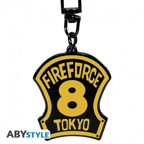 FIRE FORCE EMBLEM COMPANY 8 KEYCHAIN