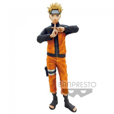NARUTO SHIPPUDEN - GRANDISTA NERO - UZUMAKI NARUTO BANPRESTO FIGURE 23CM