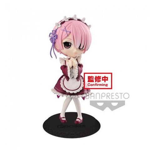 RE:ZERO - STARTING LIFE IN ANOTHER WORLD - Q POSKET - RAM (VARIANT COLOR VER.) - FIGURE 14CM