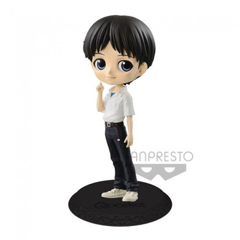 EVANGELION MOVIE - Q POSKET - SHINJI IKARI (NORMAL COLOR VER.) - FIGURE 14CM