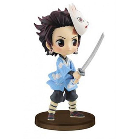 KIMETSU NO YAIBA - Q POSKET PETIT - TANJIRO KAMADO (NORMAL COLOR VER.) - FIGURE 7CM