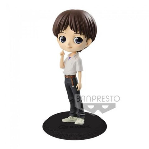 EVANGELION MOVIE - Q POSKET - SHINJI IKARI (VARIANT COLOR VER.) - FIGURE 14CM