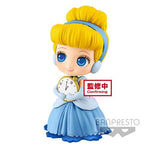 DISNEY - Q POSKET SWEETINY - CINDERELLA (NORMAL COLOR VER.) - FIGURE 10CM