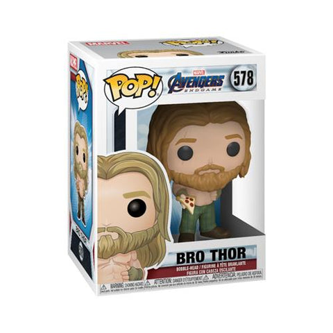 MARVEL - AVENGERS ENDGAME - POP FUNKO 578 THOR W/ PIZZA 9CM