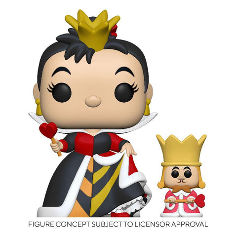 ALICE IN WONDERLAND QUEEN W/KING POP