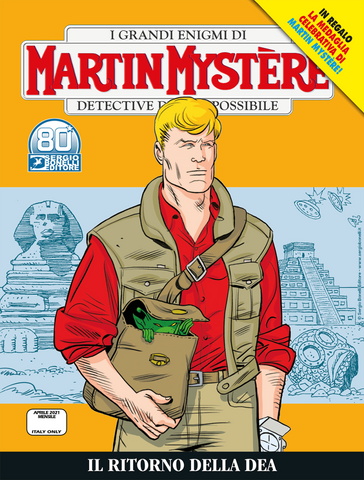 Martin Mystere 374 + Medaglia Martin