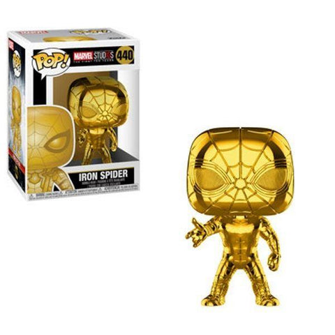 MARVEL MS 10 IRON SPIDER CHROME 440 POP