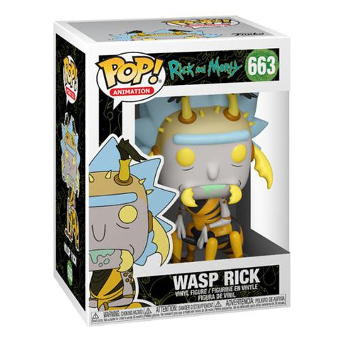 RICK AND MORTY - POP FUNKO VINYL FIGURE WASP RICK 9CM
