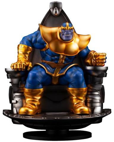MARVEL UNIVERSE - FINE ART STATUE - THANOS ON THRONE 45CM
