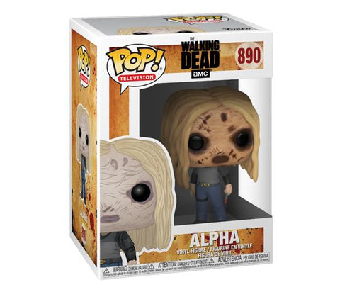 THE WALKING DEAD - POP FUNKO VINYL FIGURE 890 ALPHA W/ MASK 9CM