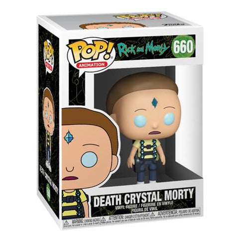RICK AND MORTY - POP FUNKO 660 DEATH CRYSTAL MORTY 9CM