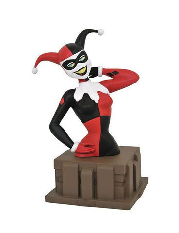 DC ANIMATED - HARLEY QUINN HARLEQUINADE BUST - 15CM