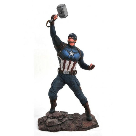 MARVEL GALLERY - AVENGERS ENDGAME - CAPTAIN AMERICA - STATUA 25CM