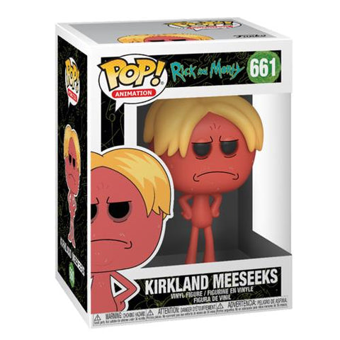 RICK AND MORTY - POP FUNKO VINYL FIGURE KIRKLAND MEESEEKS 9CM