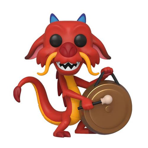 DISNEY: MULAN - POP FUNKO VINYL FIGURE 630 MOSHU W/ GONG 9CM