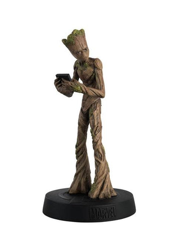 MARVEL FIGURE & MAGAZINE - GROOT (TEENAGE) 13CM