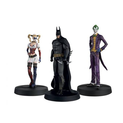 BATMAN ARKHAM - ANNIVERSARY BOX SET - 3 FIGURES 13CM