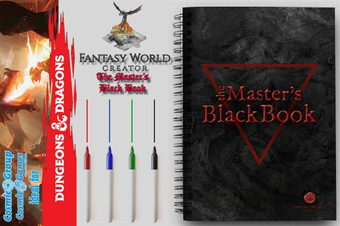 FANTASY WORLD CREATOR THE MASTER'S BLACK BOOK