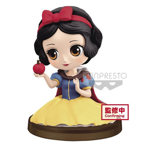 DISNEY - Q POSKET PETIT - SNOW WHITE (NORMAL COLOR VER.) - FIGURE 4CM