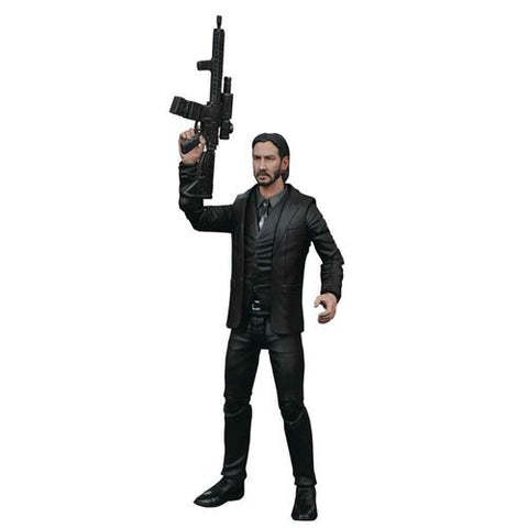JOHN WICK SELECT - BLACK SUIT CHAPTER 2 - ACTION FIGURE 16CM