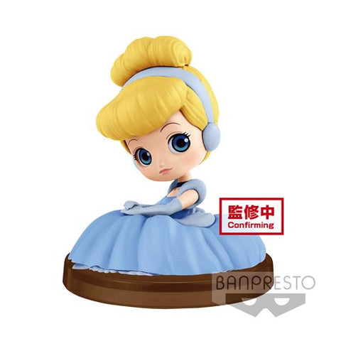 DISNEY - Q POSKET PETIT - CINDERELLA (NORMAL COLOR VER.) - FIGURE 4CM