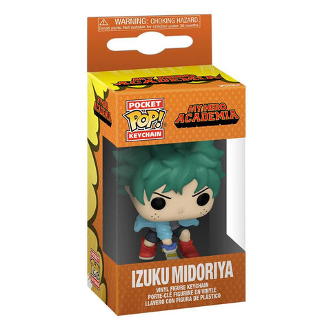 MY HERO ACADEMIA DEKU W/GLOVES POCKET POP KEYCHAIN