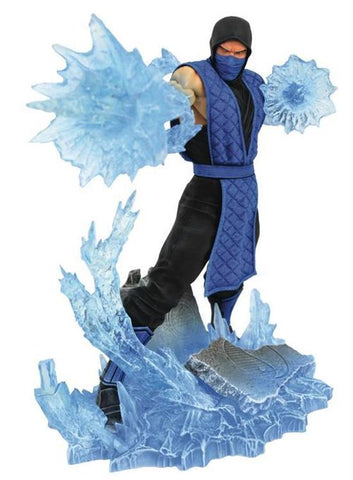 DIAMOND GALLERY - MORTAL KOMBAT - SUB ZERO STATUA 23CM