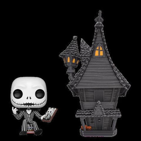 DISNEY - NIGHTMARE BEFORE CHRISTMAS - POP JACK W/ JACK'S HOUSE 9CM