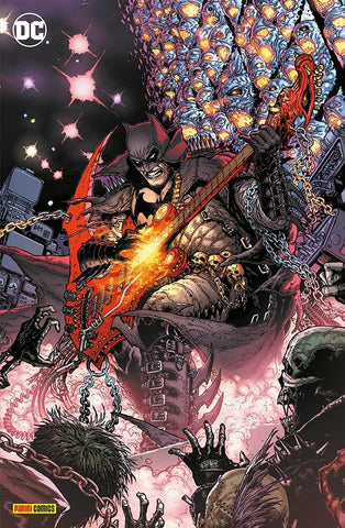 Batman Death Metal 1 - Variant Metal
