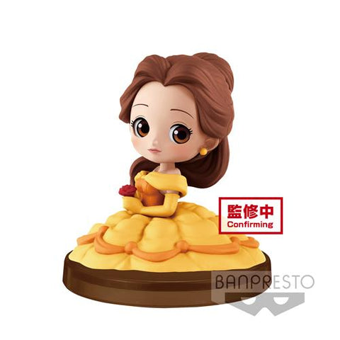 DISNEY - Q POSKET PETIT - BELLE (NORMAL COLOR VER.) - FIGURE 4CM