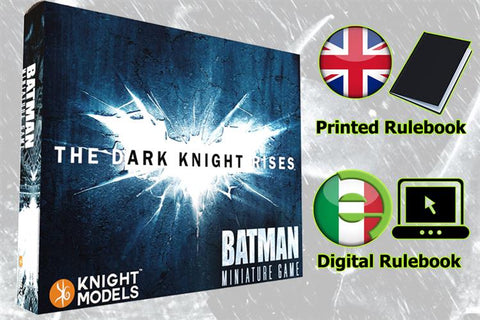 BATMAN MINIATURE GAME - STARTER SET - DARK KNIGHT RISES