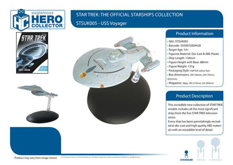 STAR TRECK SHIP - USS VOYAGER
