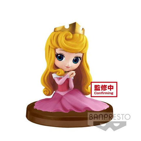 DISNEY - Q POSKET PETIT - PRINCESS AURORA (NORMAL COLOR VER.) - FIGURE 4CM