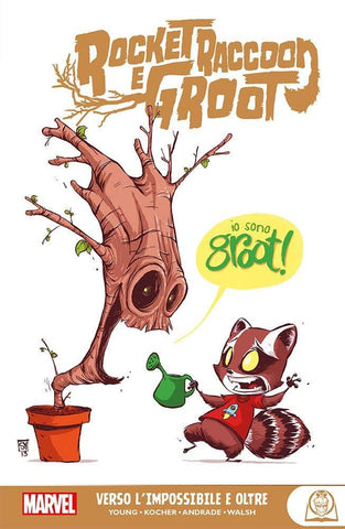 Rocket Raccoon E Groot