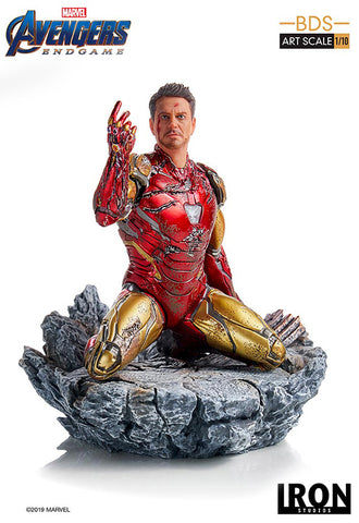MARVEL - AVENGERS ENDGAME - I AM IRON MAN - STATUA 15CM