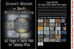 GIANT BOOK OF SCI-FI BATTLE MATS (A3)