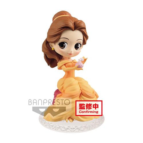 DISNEY - Q POSKET PERFUMAGIC - BELLE (PASTEL COLOR VER.) - FIGURE 12CM