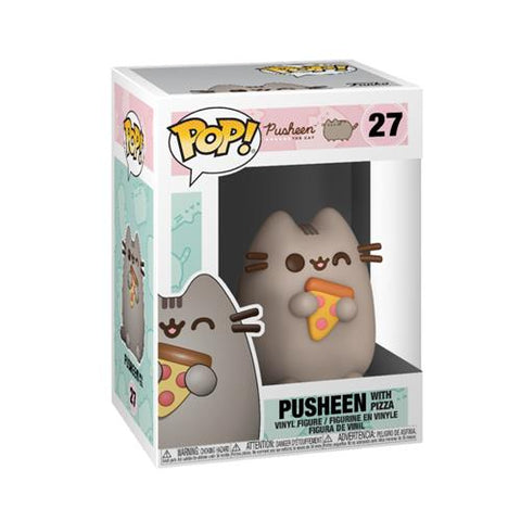 PUSHEEN - POP FUNKO VINYL FIGURE PUSHEEN W/ PIZZA 9CM