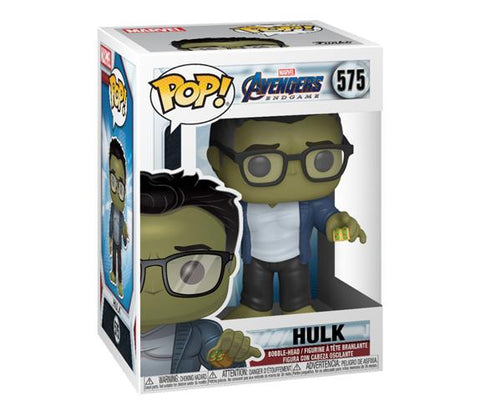 MARVEL - AVENGERS ENDGAME - POP FUNKO 575 HULK W/ TACO 9CM