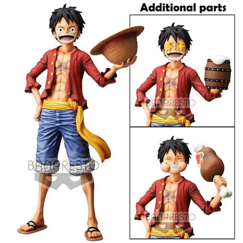 ONE PIECE GRANDISTA NERO LUFFY FIGURE