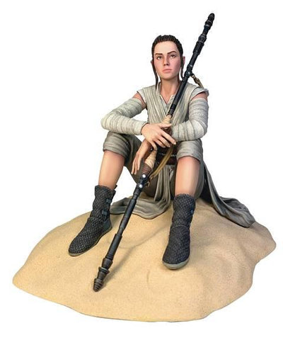 STAR WARS PREMIERE COLLECTION - REY DREAMER - STATUA 20CM