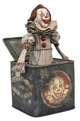 IT GALLERY - CHAPTER 2 - PENNYWISE IN THE BOX - PVC DIORAMA 25CM