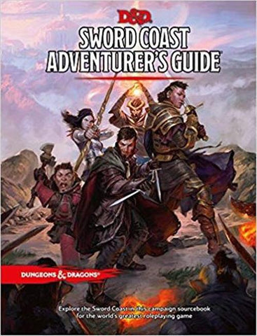 D&D 5A EDIZIONE ITA - GUIDA AGLI AVVENTURIERI ALLA COSTA DELLA SPADA