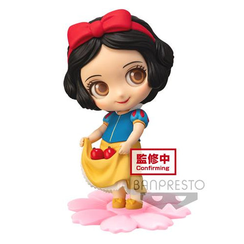 DISNEY - Q POSKET SWEETINY - SNOW WHITE (NORMAL COLOR VER.) - FIGURE 10CM