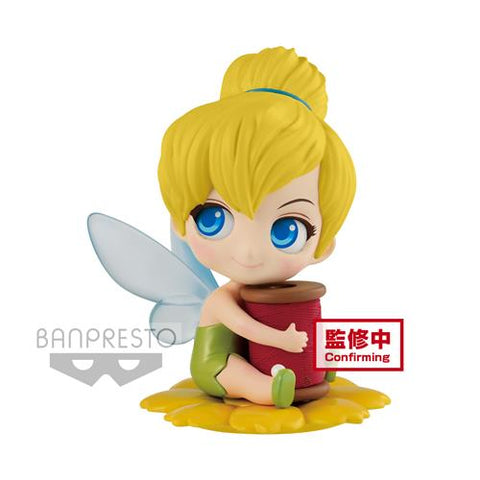 DISNEY - Q POSKET SWEETINY - TINKER BELL (NORMAL COLOR VER.) - FIGURE 8CM