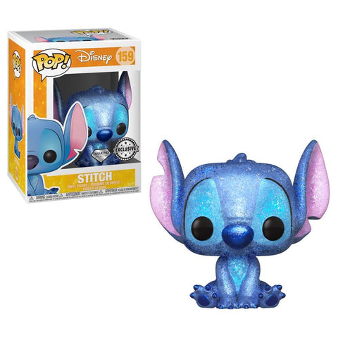 DISNEY SEATED STITCH GLITTER POP
