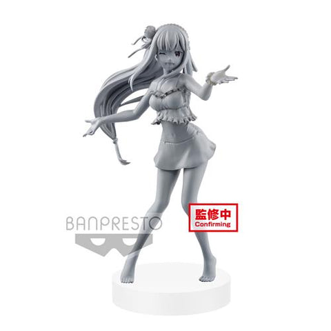 RE:ZERO STARTING LIFE IN ANOTHER WORLD - EMILIA - BANPRESTO FIGURE 22CM