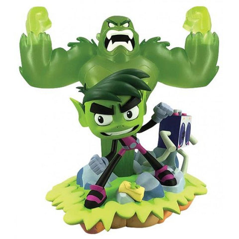 DC GALLERY - TEEN TITANS GO - BEAST BOY - STATUE 25CM