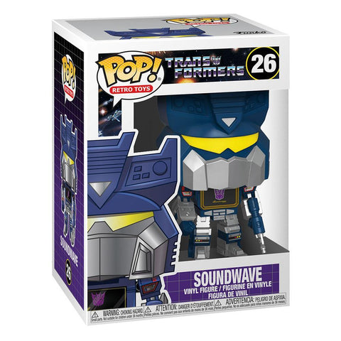TRANSFORMERS SOUNDWAVE POP