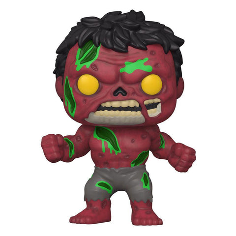 MARVEL ZOMBIE RED HULK POP